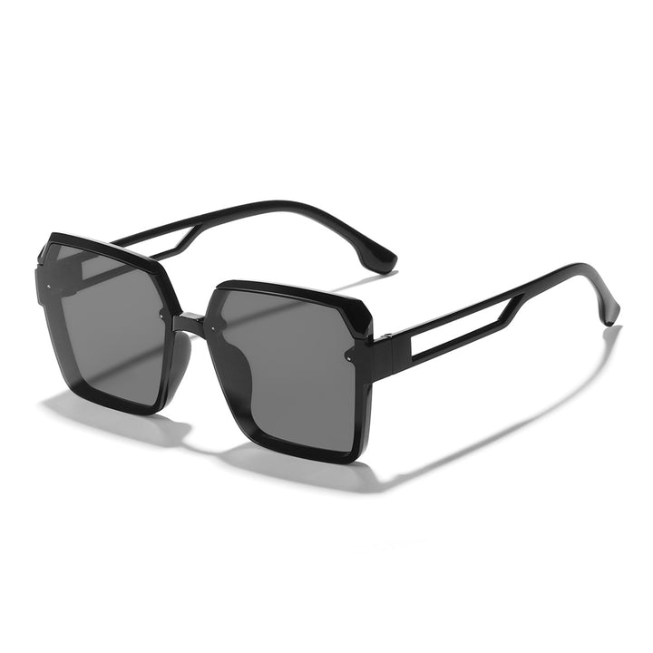 Women's oversized sunglasses with trendy, transparent design Stornfield