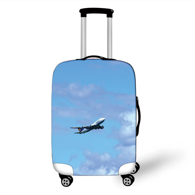 Women's Hard Shell Suitcase with Eye-Catching Airplane Design Stornfield