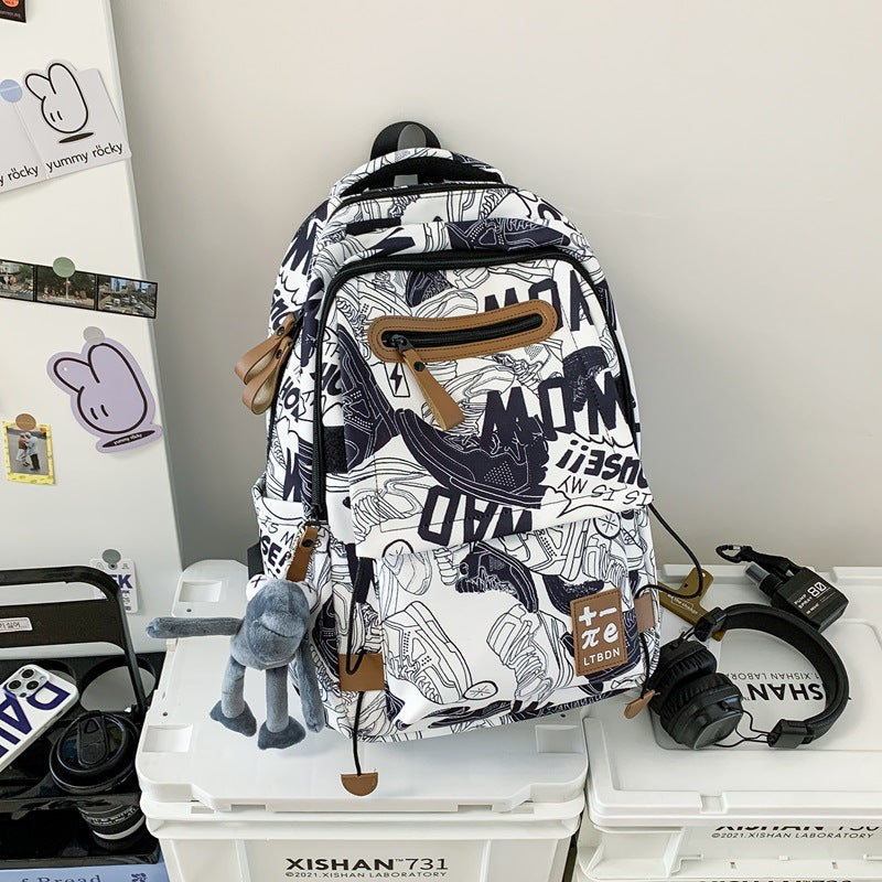 Fashionable Patterned Backpack Stornfield