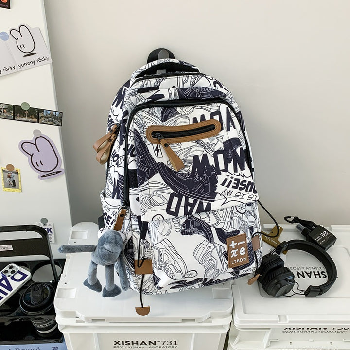 Fashionable Patterned Backpack Stornfield