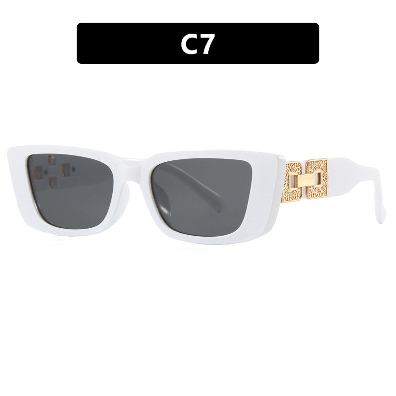 Women's trendy oversized sunglasses with unique leopard print Stornfield