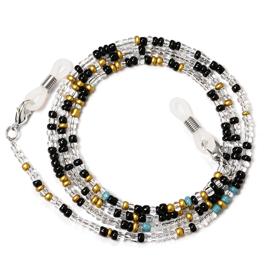Multi-Pattern Beaded Eyewear Strap Stornfield