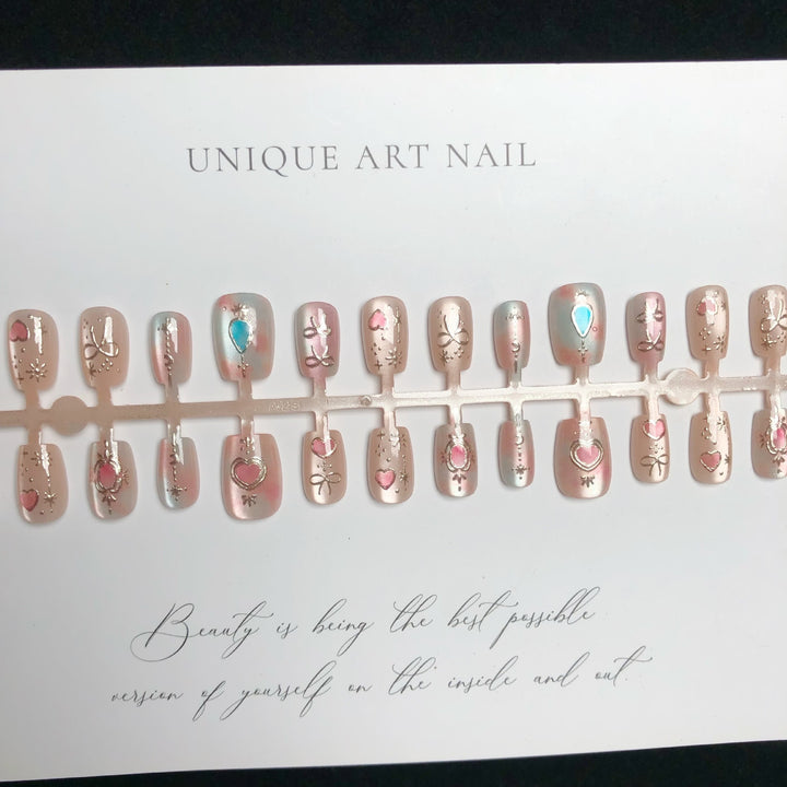 Artfully Designed Press-On Nail Set 1790745710