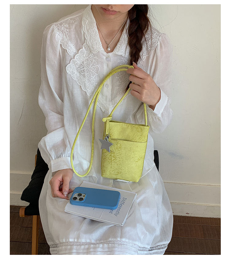 Fashionable shoulder bag with braided shoulder strap Stornfield