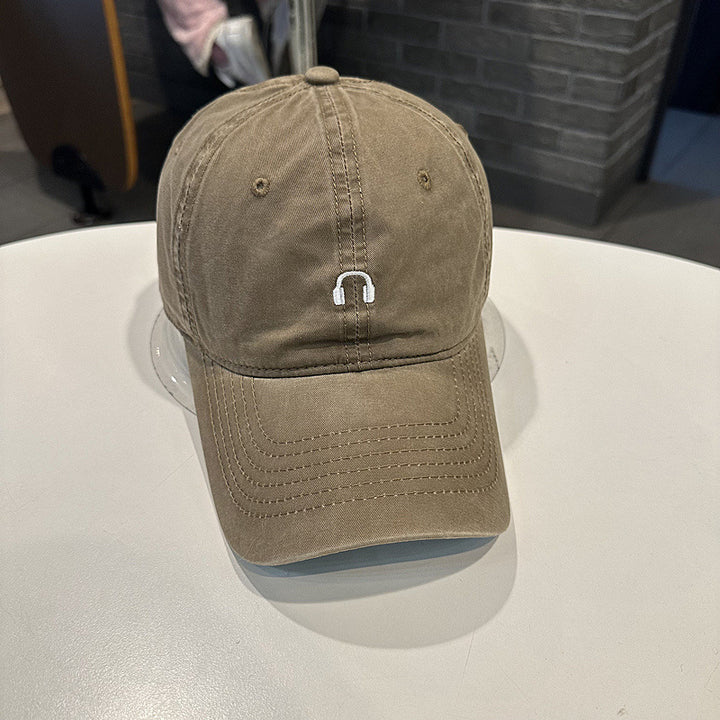 Unisex Cotton Twill Cap with Unique Music Emblem Stornfield