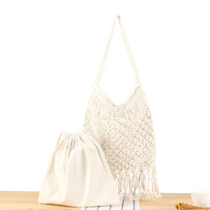Versatile Macrame Tote Bag Stornfield