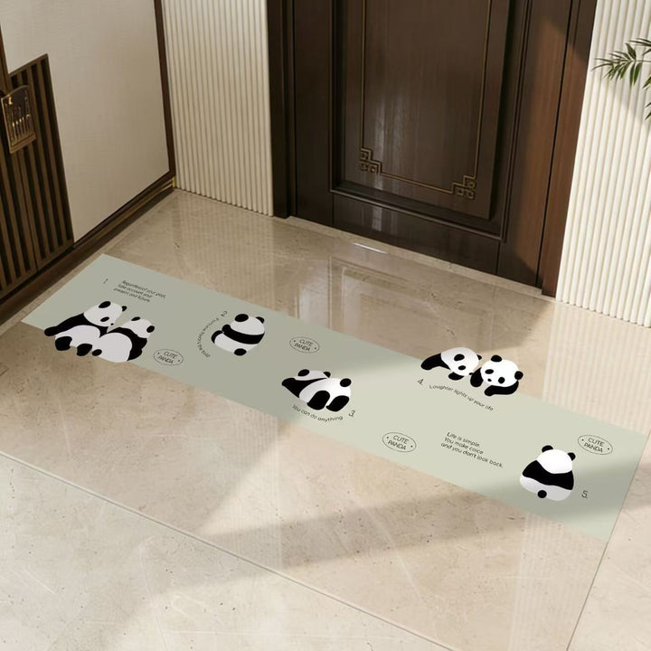 Playful Dinosaur-Themed Area Mat