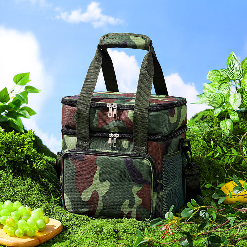 Insulated Camo Lunch Cooler Bag Stornfield