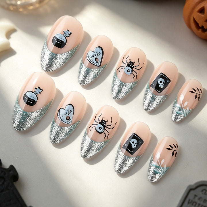 Gothic-Themed Nail Art Set Stornfield