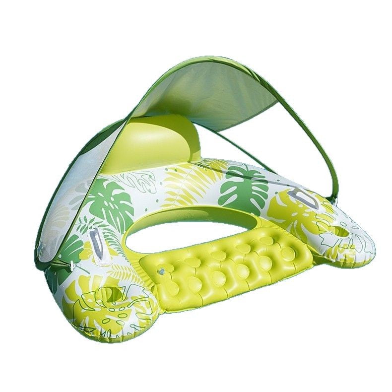 Inflatable Pool Lounger with Canopy Stornfield