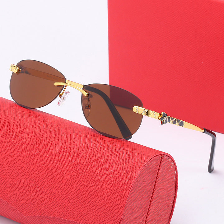 Women's fashionable sunglasses with stylish metal frame and protective lenses Stornfield