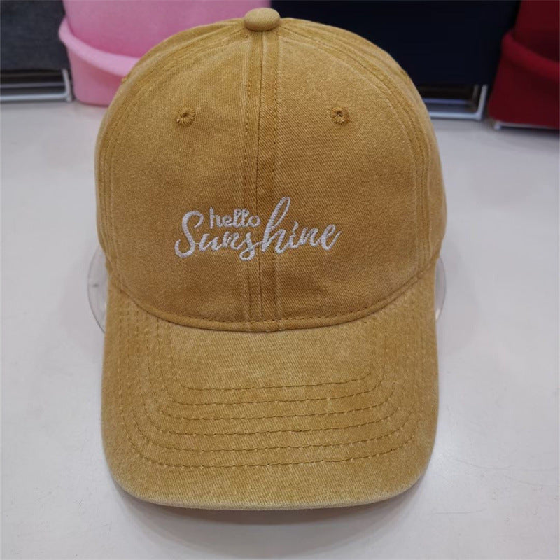 Women's Embroidered Cotton Baseball Cap Stornfield