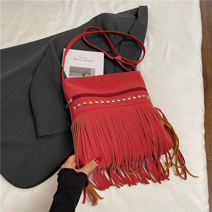 Stylish Fringe Crossbody Bag Stornfield