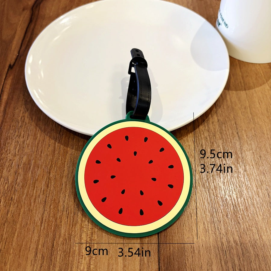 Watermelon-Themed Luggage Tag Stornfield