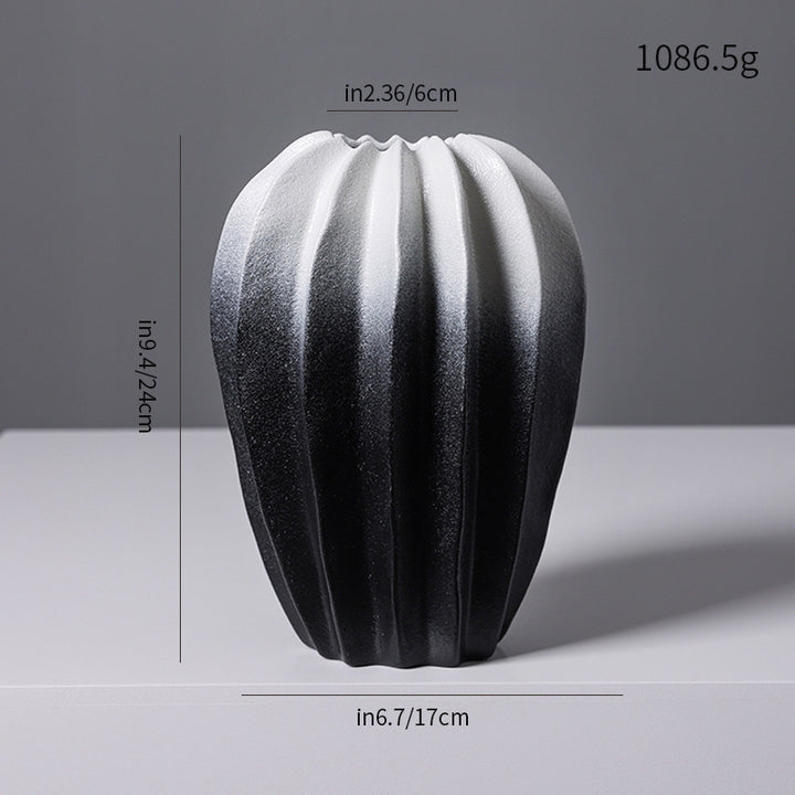 Modern Textured Ceramic Vase