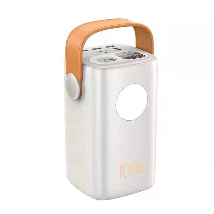 Portable power station with high power output and ergonomic carrying handle Stornfield