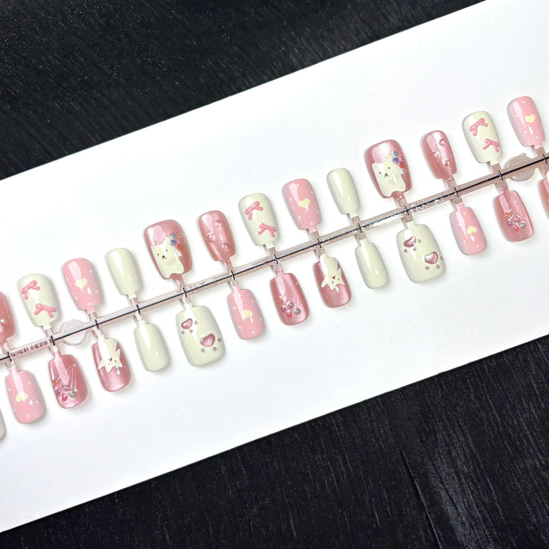 Cute Character-Themed Press-On Nail Set 1790745682