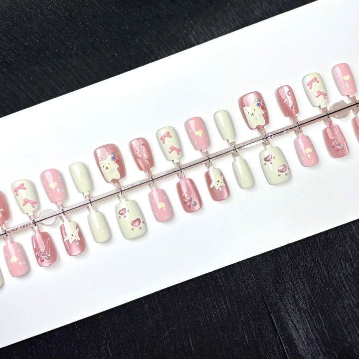 Cute Character-Themed Press-On Nail Set 1790745682