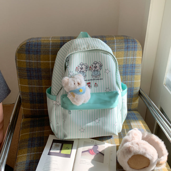 Backpack with Colorful Animal Design and Practical Compartments Stornfield