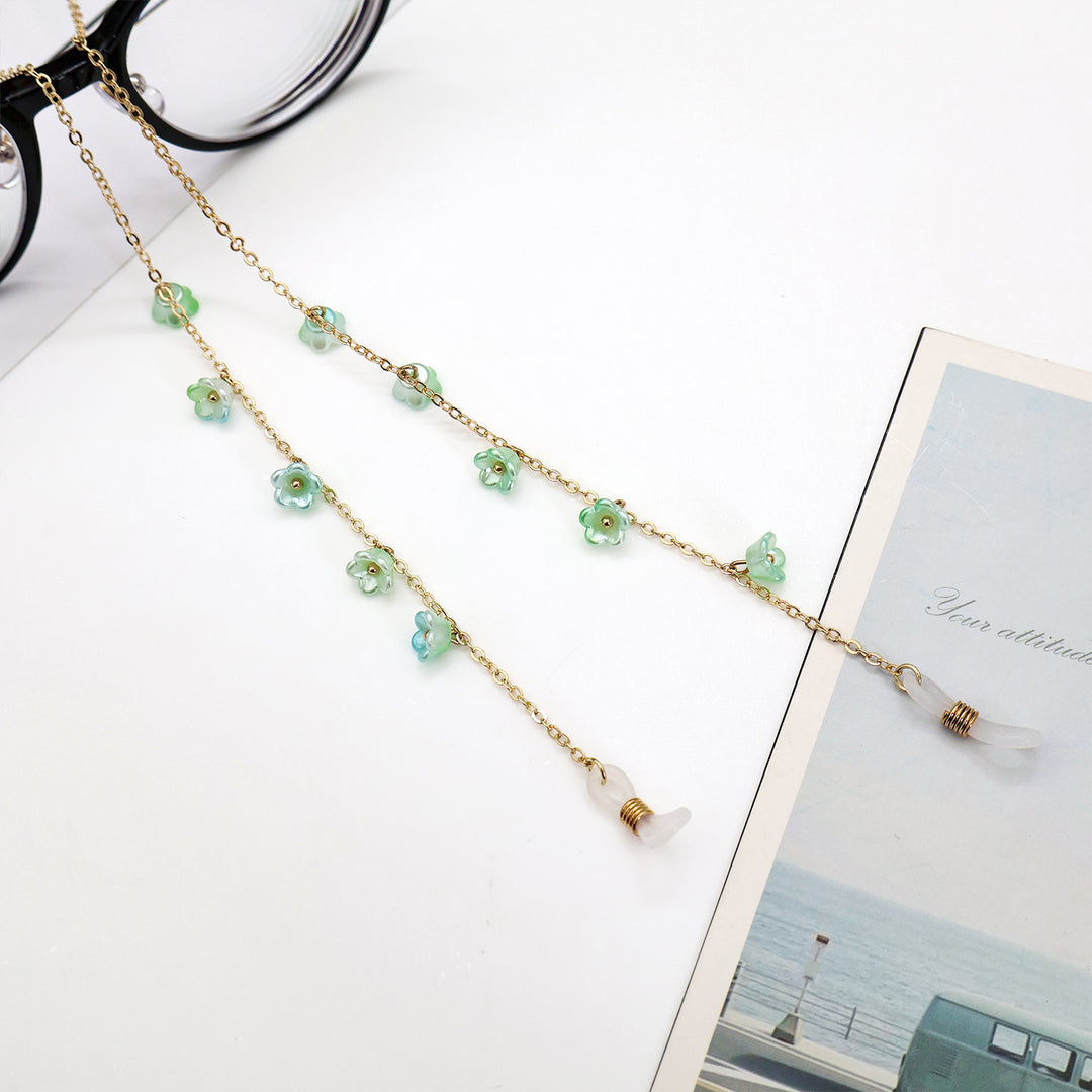 Floral Embellished Eyewear Chain Stornfield
