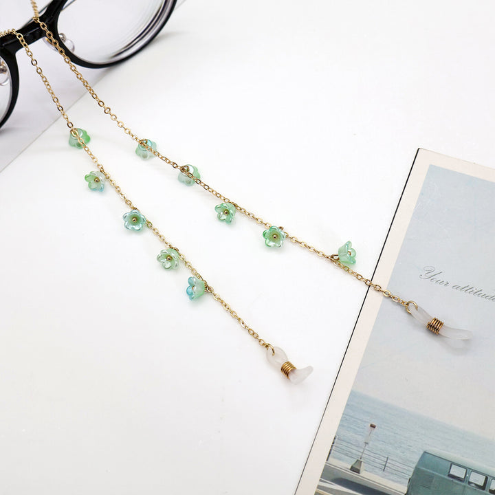 Floral Embellished Eyewear Chain Stornfield