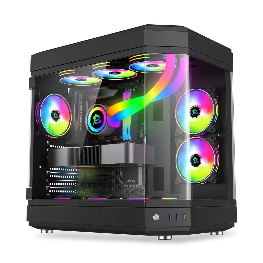 Advanced Transparent Gaming PC Case Stornfield