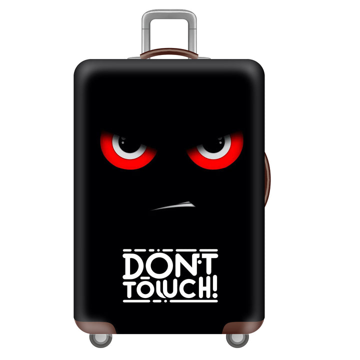 Unisex hard-shell suitcase with funny monster design Stornfield