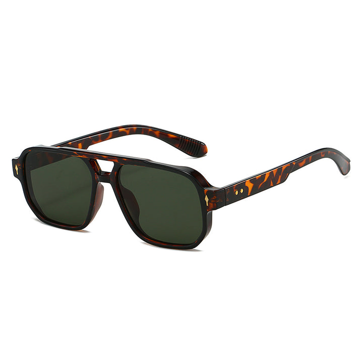 Oversized Geometric Sunglasses with Enhanced UV Protection Stornfield