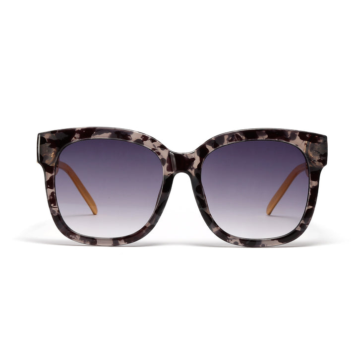 Ladies fashionable oversized sunglasses with luxurious chain frame Stornfield