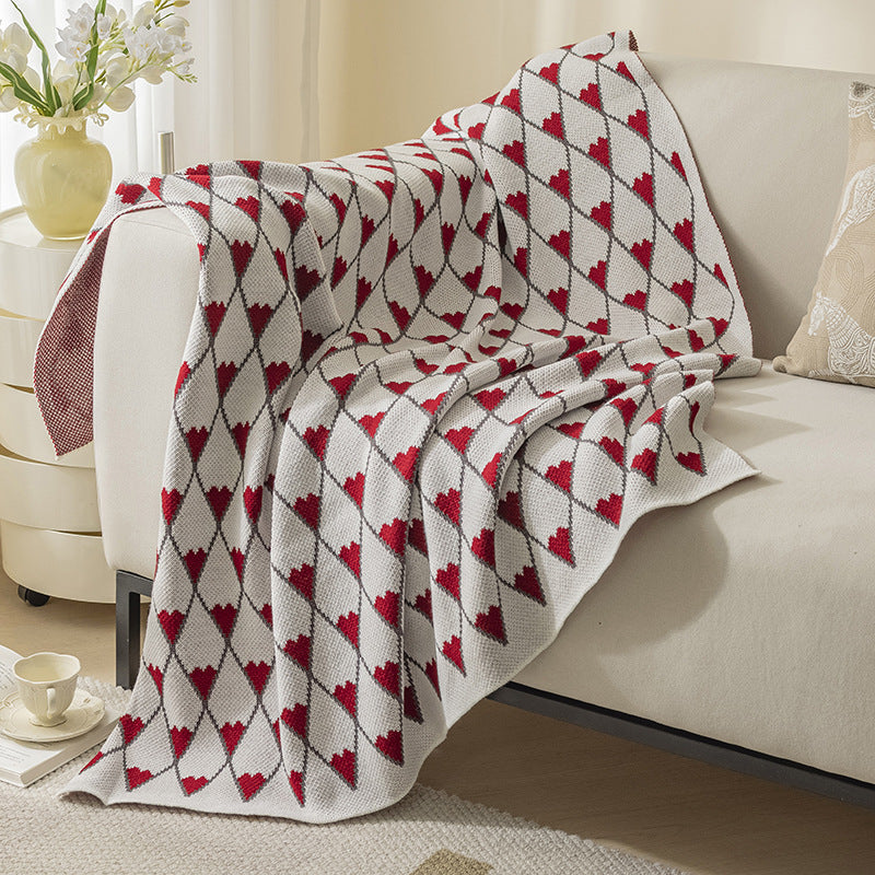 Home Decor Cozy Knit Throw Blanket