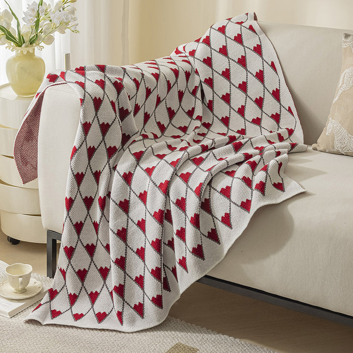 Home Decor Cozy Knit Throw Blanket