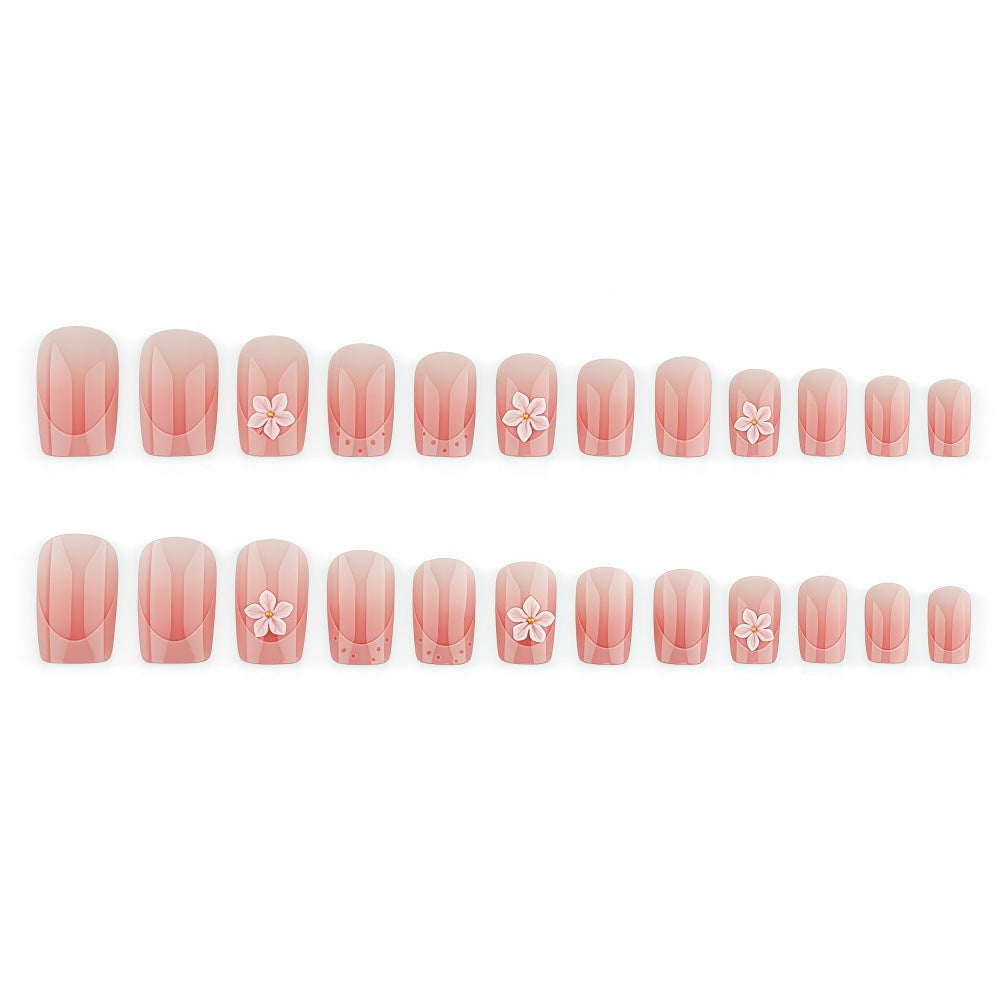Artificial nails with delicate flower design Stornfield