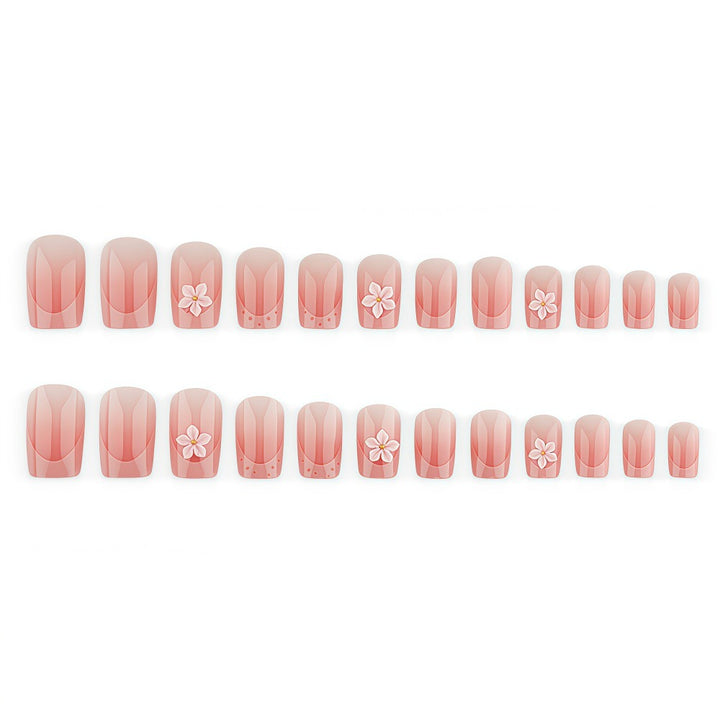 Artificial nails with delicate flower design Stornfield