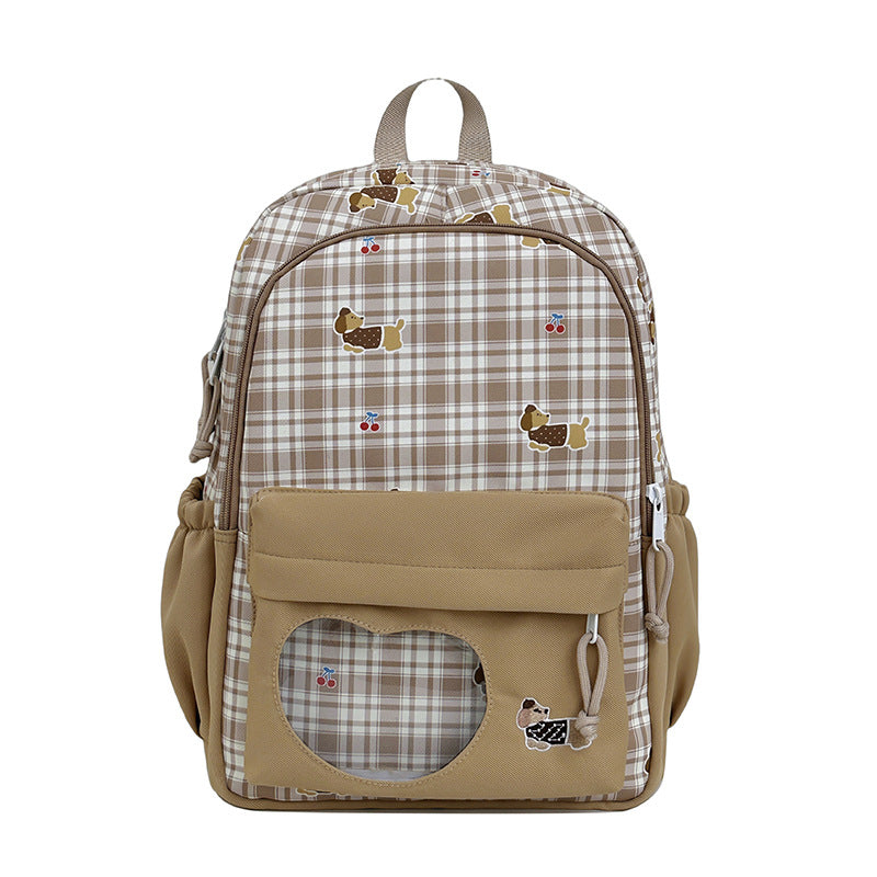 Backpack with Creative Music and Animal Motif Stornfield