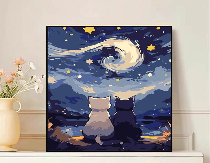 Scenic Mountain Landscape Canvas Art Stornfield