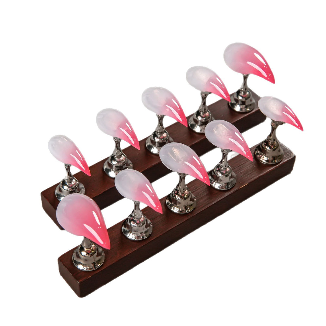 Stiletto Press-On Nail Set with Gradient Design