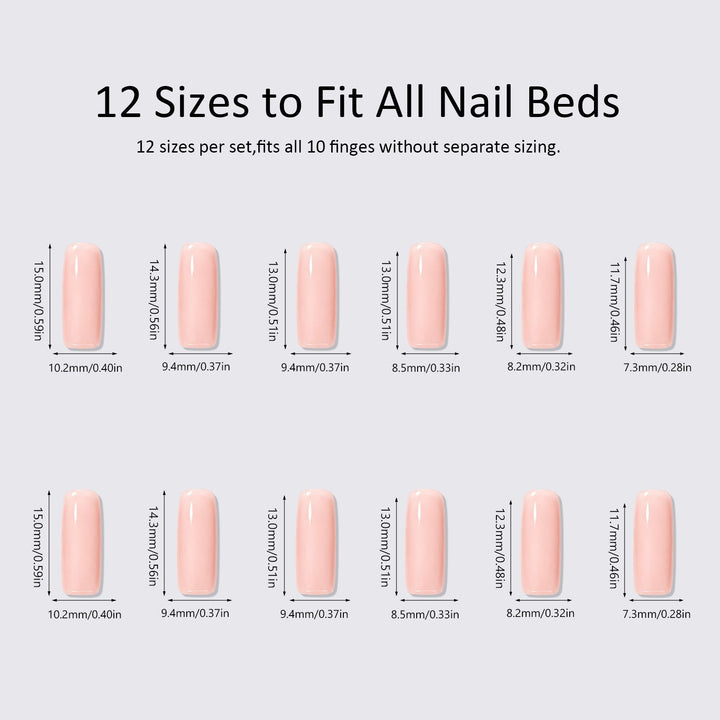 Elegant Artificial Nails with Glitter Stones Stornfield