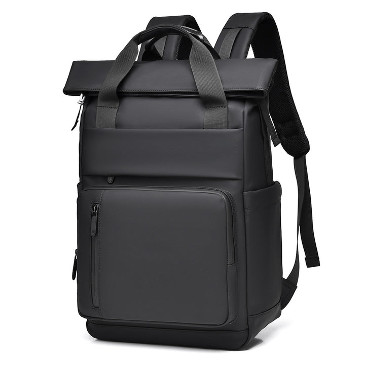 Multi-Pocket Waterproof Roll-Top Backpack Stornfield