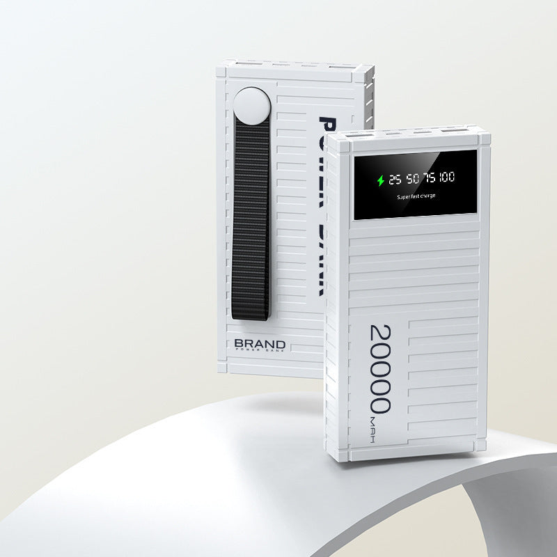 High-performance power bank with digital charge level display Stornfield