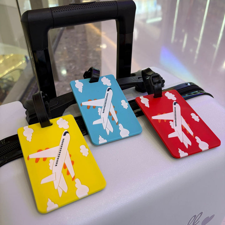 Airplane-Themed Luggage Tag Stornfield