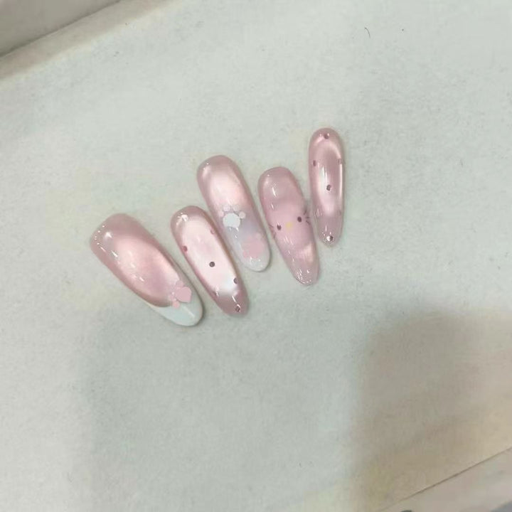 Elegant Press-On Nail Art Set Stornfield