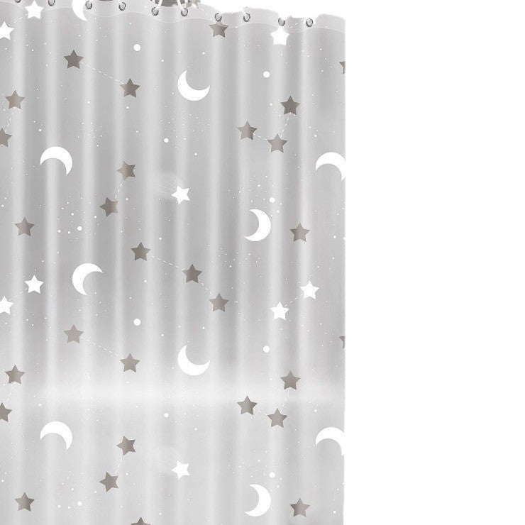 Sheer Textured Shower Curtain Stornfield
