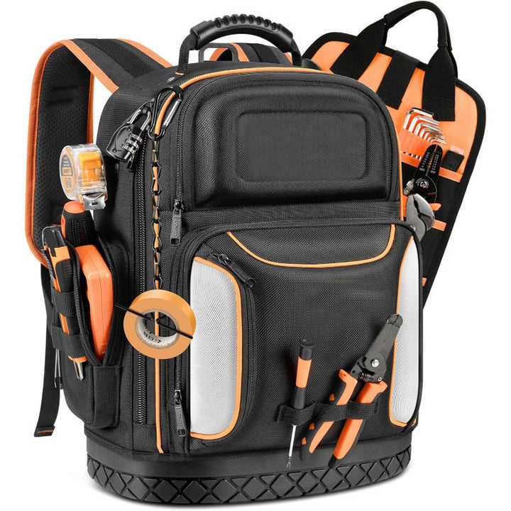 Multi-Functional Tool Backpack with Integrated Organizer Stornfield
