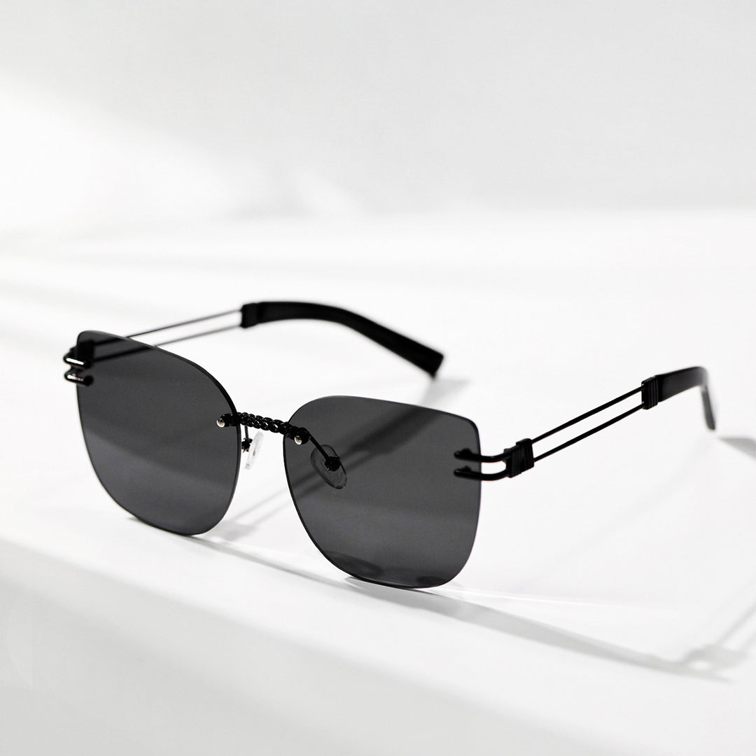 Women's Oversized Sunglasses with Stylish Gradient and Unique Frame Stornfield