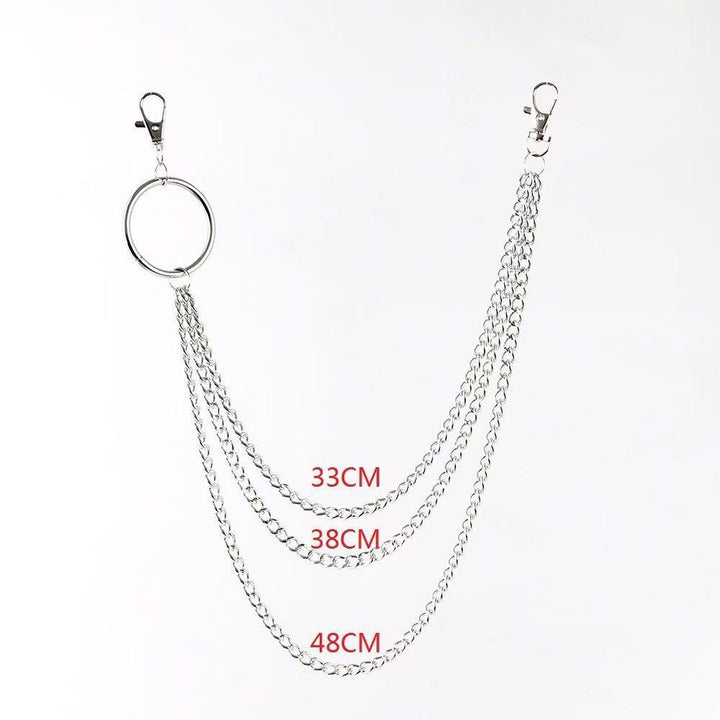 Unique Double Layer Chain Wallet Keychain Stornfield