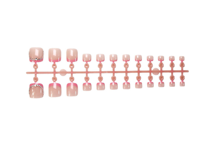 Nail art set with elegant glitter and lace accents Stornfield