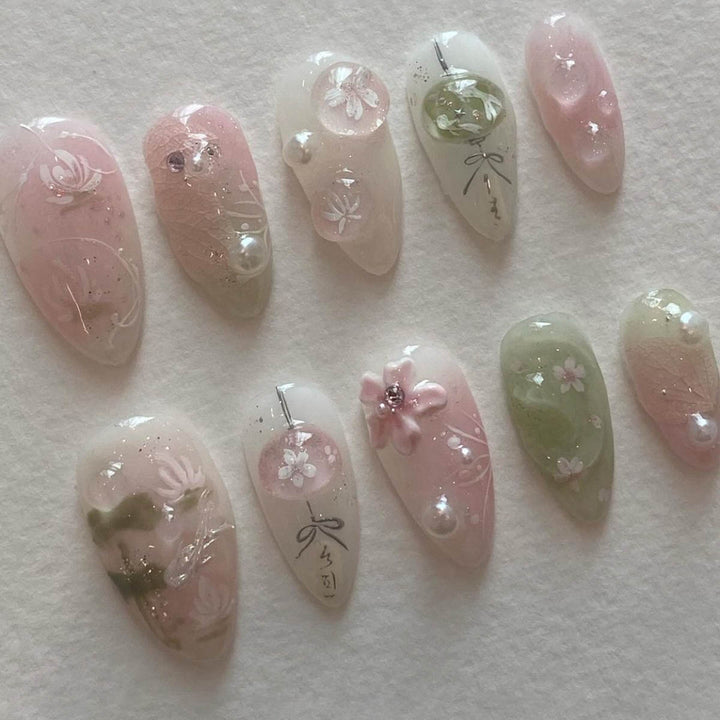 Thematic Artisan Press-On Nail Set Stornfield