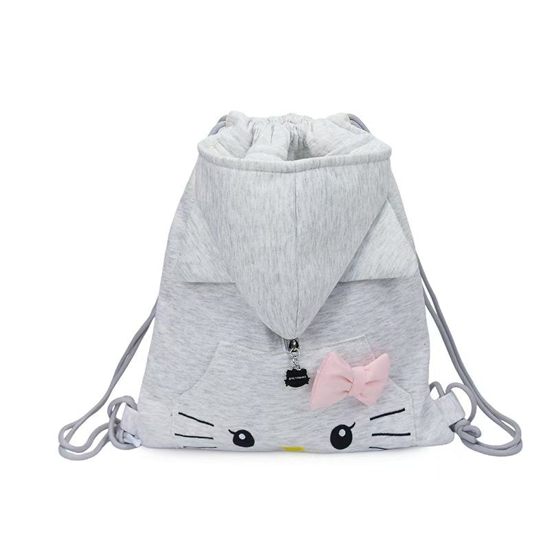 Whimsical Character Drawstring Backpack Stornfield