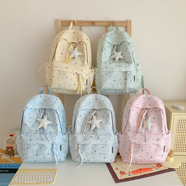 Star-Patterned Casual Backpack Stornfield 1791204705