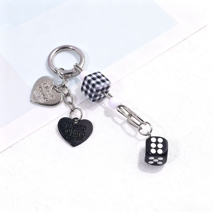 Playful Dice-Inspired Keychain Stornfield